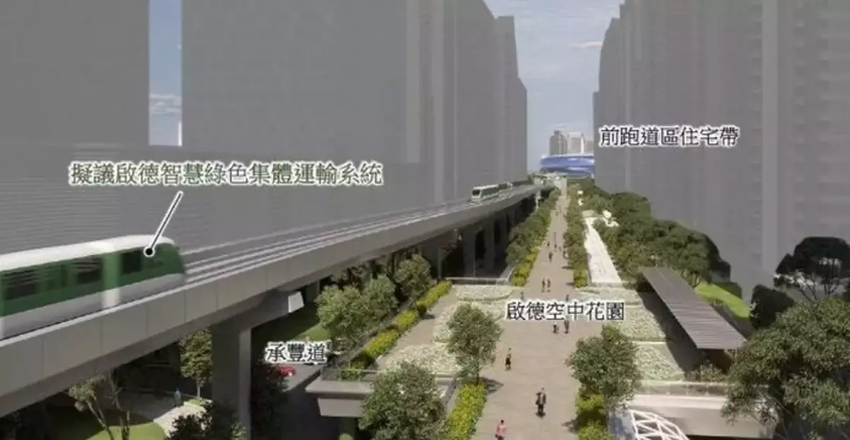Government Launches Open Tender for East Kowloon's Smart and Green Mass Transit System Project