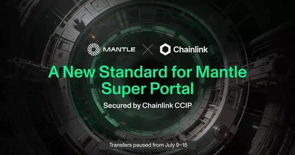 Mantle Migrates Its Super Portal to Chainlink CCIP, Bringing Institutional-Grade Security to Every Cross-Chain Transfer of the $2.5B+ MNT Token