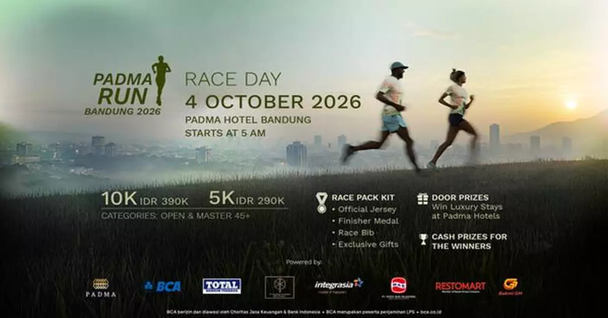 PADMA RUN BANDUNG 2026 RETURNS ON OCTOBER 4th 2026 WITH A GREATER PURPOSE, UNITING RUNNERS FOR CHANGE