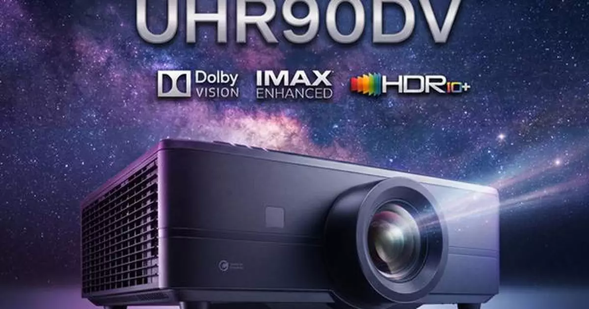Optoma Launches the UHR90DV, Its Flagship RGB Triple-Laser 4K Home Theater Projector Featuring Dolby Vision® and IMAX Enhanced