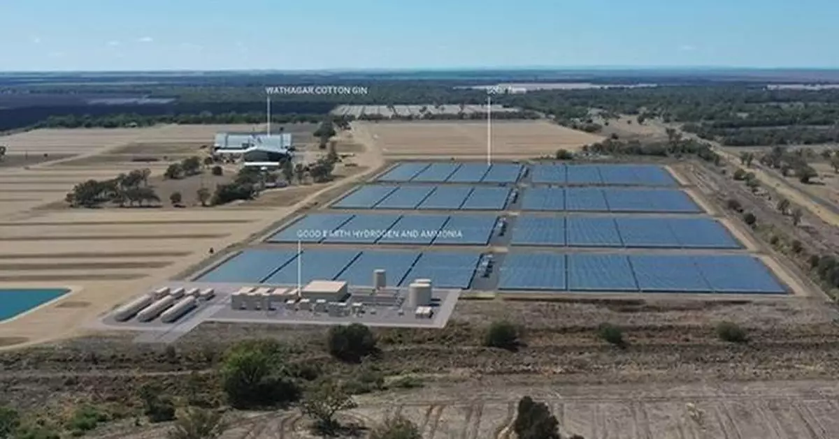 Trinasolar's Modules Power New South Wales' (Australia) First Green Hydrogen &amp; Ammonia Facility