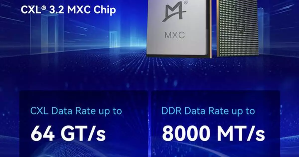 Montage Technology Announces Industry-First Trial Production of CXL 3.2 MXC Chip