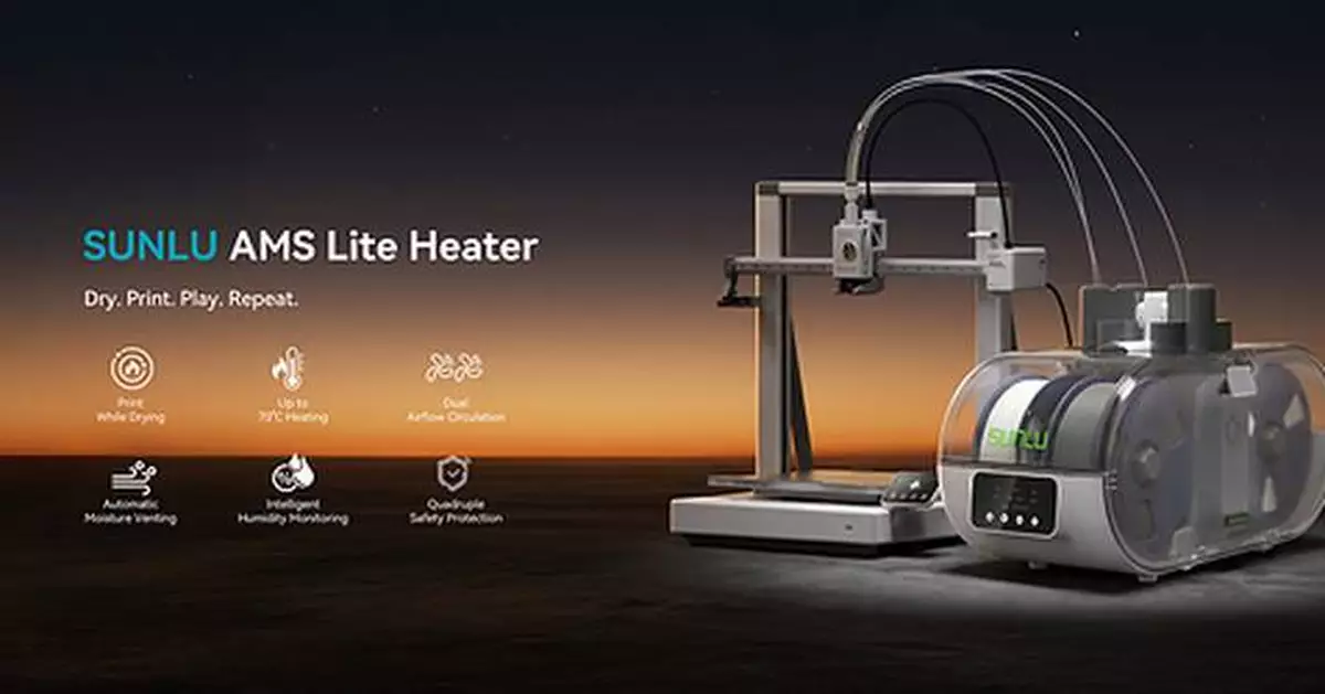 SUNLU Unveils AMS Lite Heater and Expands US Factory for 13th Anniversary