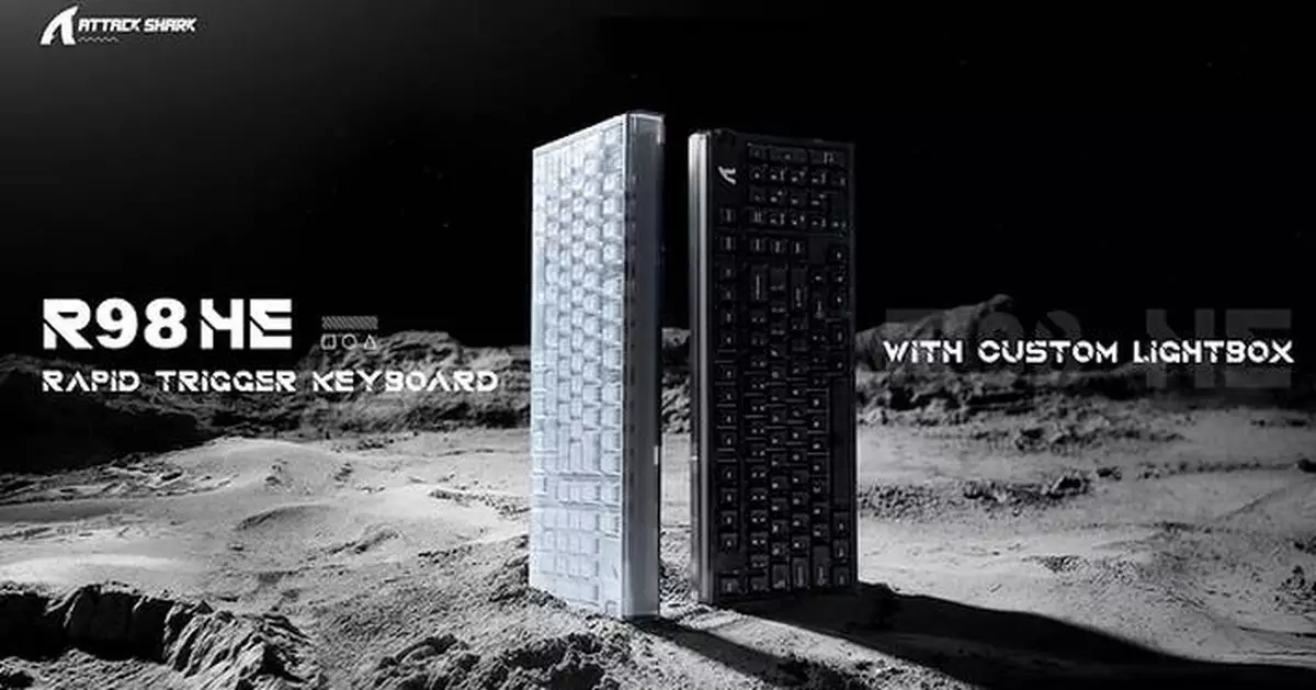 ATTACK SHARK Launches R98 HE, Redefining Hall-Effect Magnetic Switch Keyboard Experience with Industry-leading Design