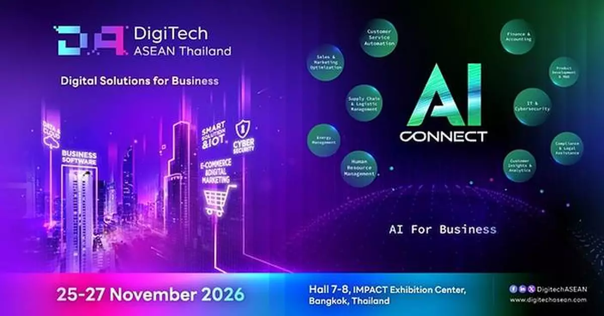 DigiTech ASEAN Thailand &amp; AI Connect 2026 Returns to Connect Technology Leaders, AI Innovators, and Business Decision-Makers across ASEAN