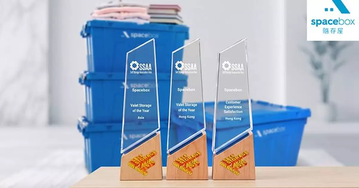 Spacebox Solidifies Leadership Position in Asia's Valet Storage Sector with Three-Award Victory