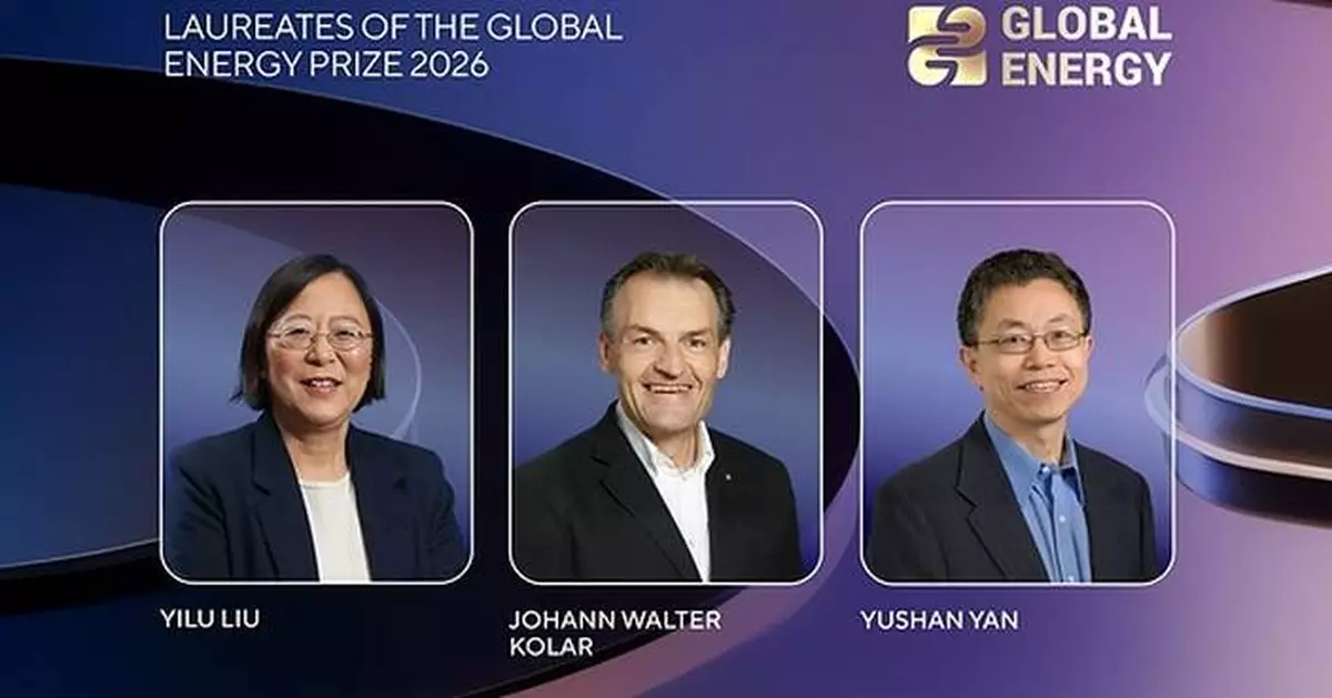 Yilu Liu, Yushan Yan, Johann W. Kolar have been chosen as laureates of Global Energy Prize 2026