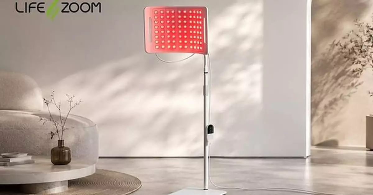 LifeZoom Launches Veyra, a Lightweight Curved Red Light Device for Stand, Belt, and Dome-Style Use