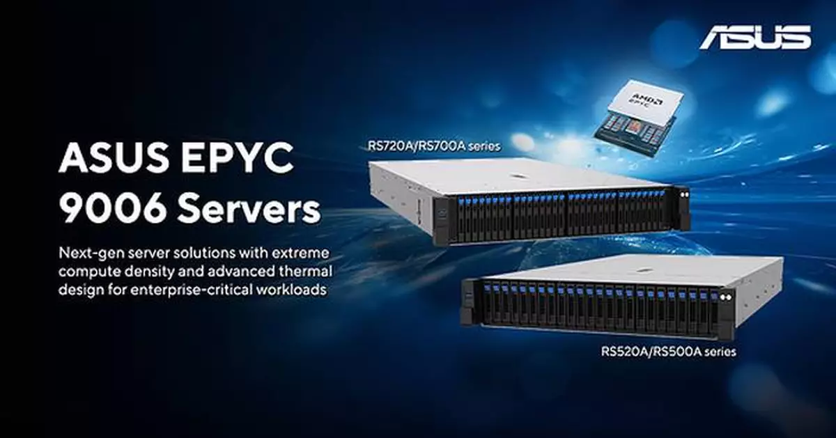 ASUS Accelerates Enterprise AI at Scale with 6th-Gen AMD EPYC Server CPUs