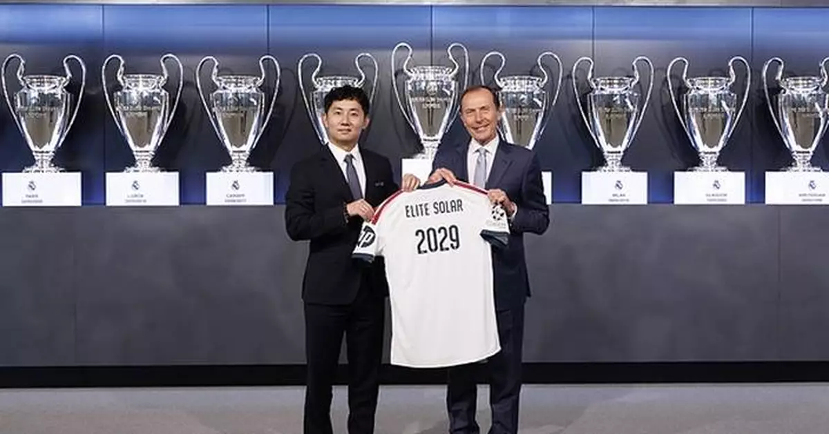 Real Madrid C.F. and ELITE Solar Announce Global Strategic Partnership