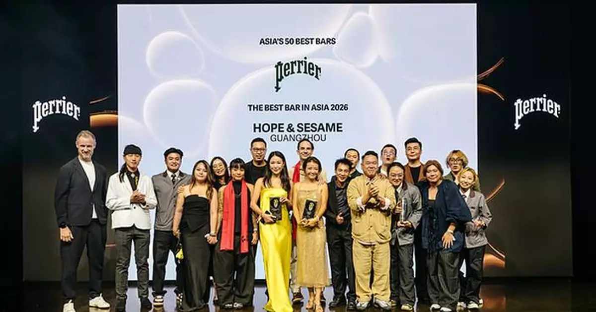 HOPE &amp; SESAME IN GUANGZHOU TAKES THE NO.1 SPOT AT ASIA'S 50 BEST BARS 2026