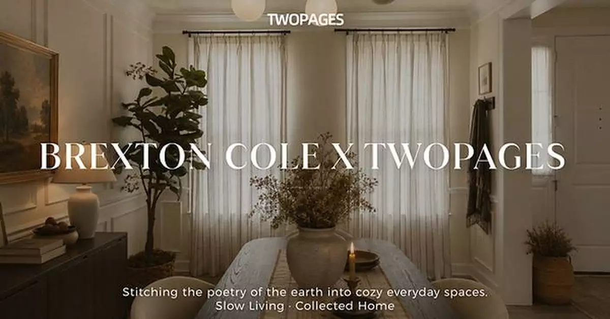 TWOPAGES Partners with Brexton Cole Interiors to Launch "The Wildwood Loom"