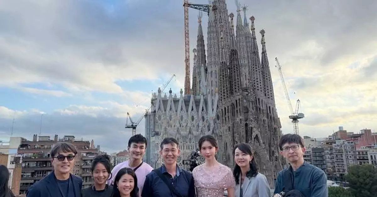 Taiwan’s TVBS captures Sagrada Família historic ceremony