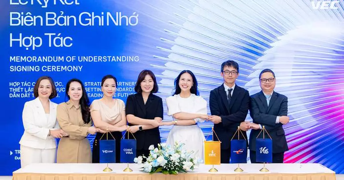 VEC continues to expand its strategic partner ecosystem, completing an integrated value chain for international exhibitions and events in Vietnam