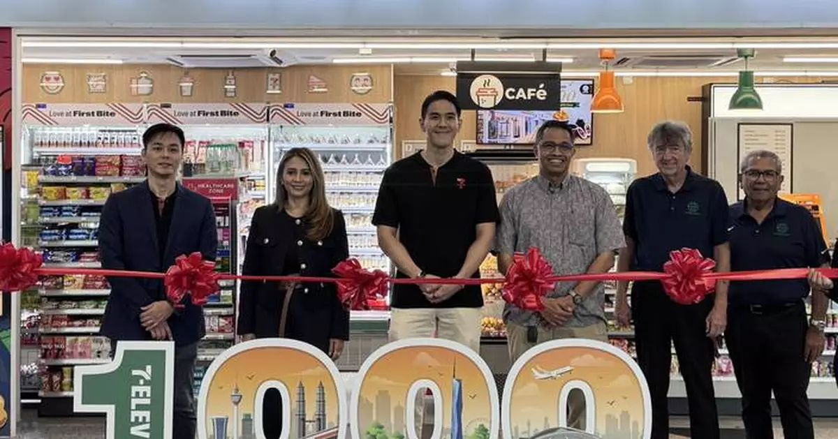 7-Eleven Hits 1,000 CAFé Stores, Expands Airport Convenience Experience at KLIA