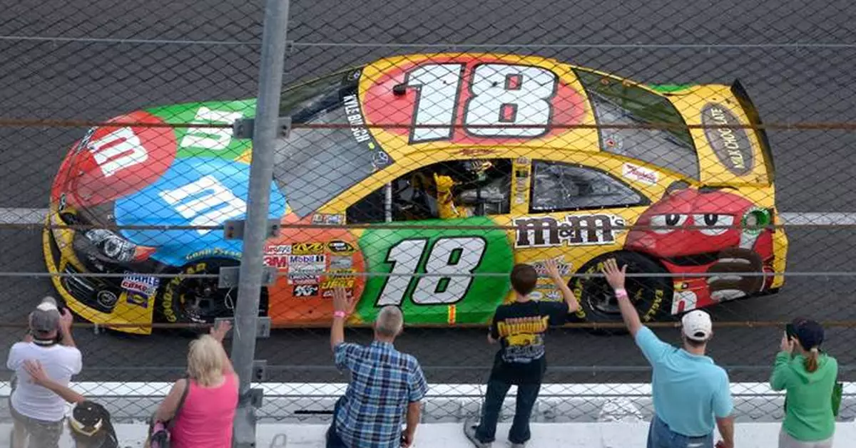 Ty Gibbs will drive M&amp;M's-themed car in memory of Kyle Busch in next month's race at Bristol