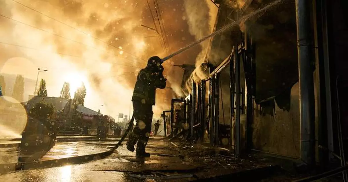 Ukraine launches one of its largest aerial attacks of the war, killing at least 6 people in Russia