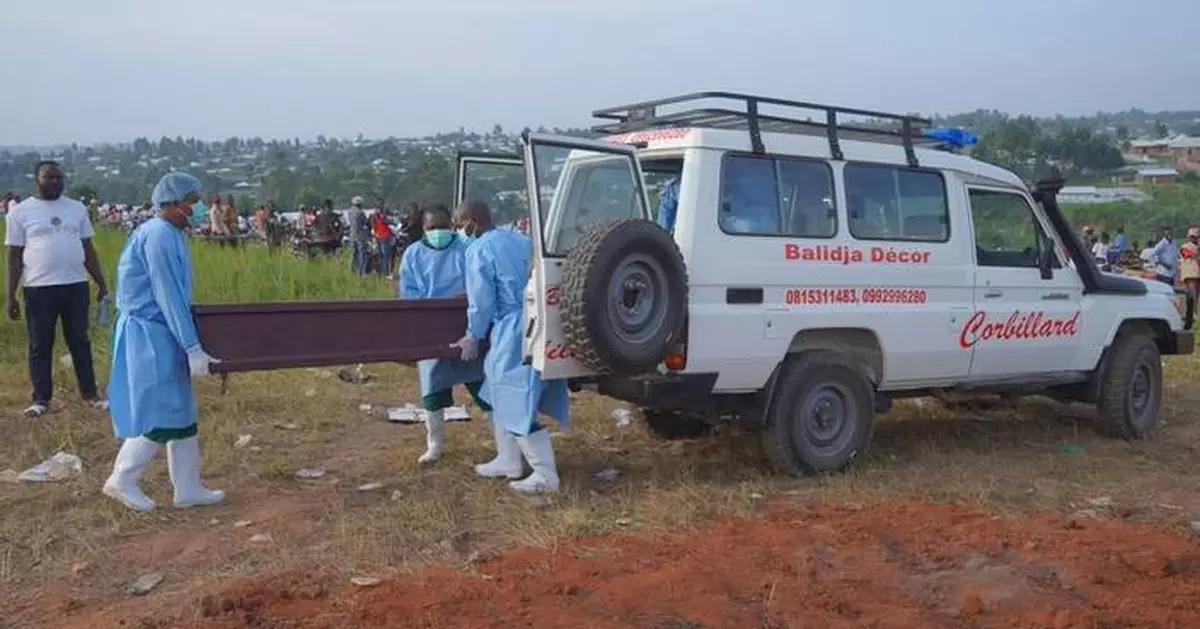 Congo's Ebola outbreak records one of its highest weekly death tolls yet