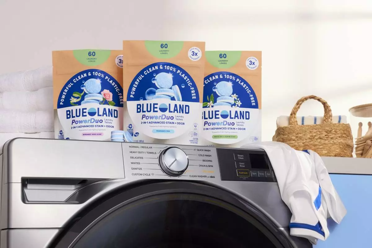 Blueland Launches PowerDuo™ Laundry Tablets, a First-of-Its-Kind Dual-Layer Tablet Built to Tackle Stains and Odors