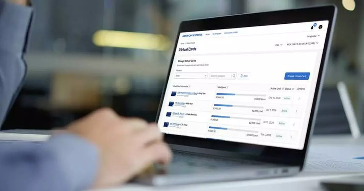 American Express Expands Virtual Card Capabilities to Help Businesses Utilize Fast-Growing Commercial Payment Method