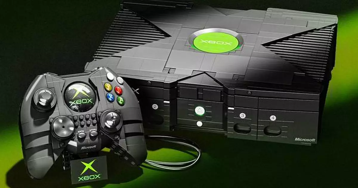 Mattel Brick Shop™ Celebrates 25 Years of Microsoft's Iconic XBOX Game Console with New Premium Building Set