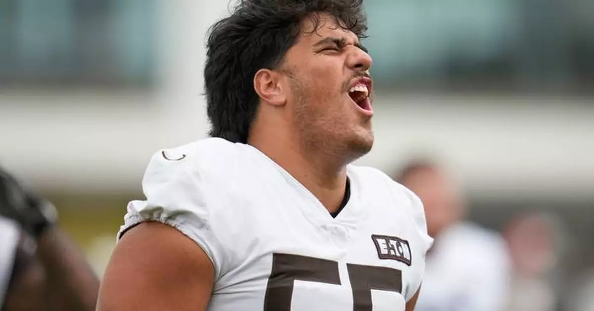 Browns rookie Spencer Fano nails down starting left tackle job after scuffle with Jared Verse