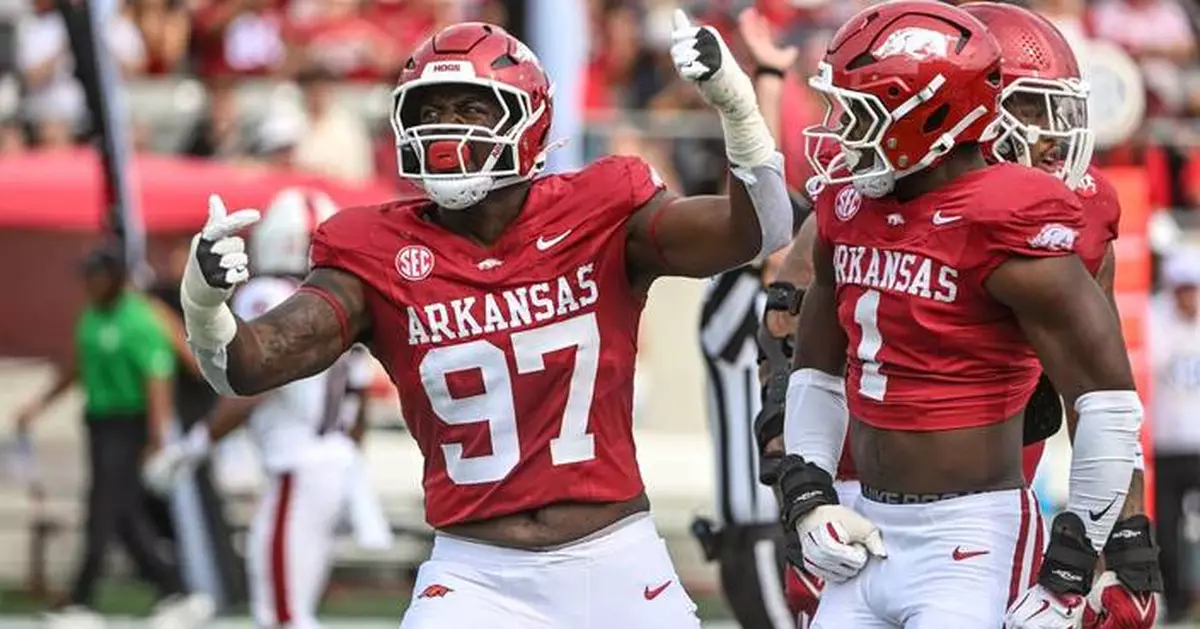 Arkansas' Quincy Rhodes Jr. heads AP list of quality players at teams expected to struggle