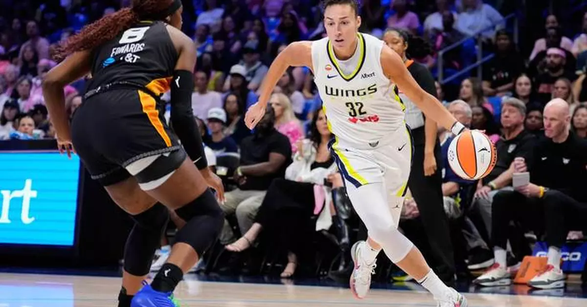 Shepard has 22nd double-double this season, Wings beat Sun 97-71