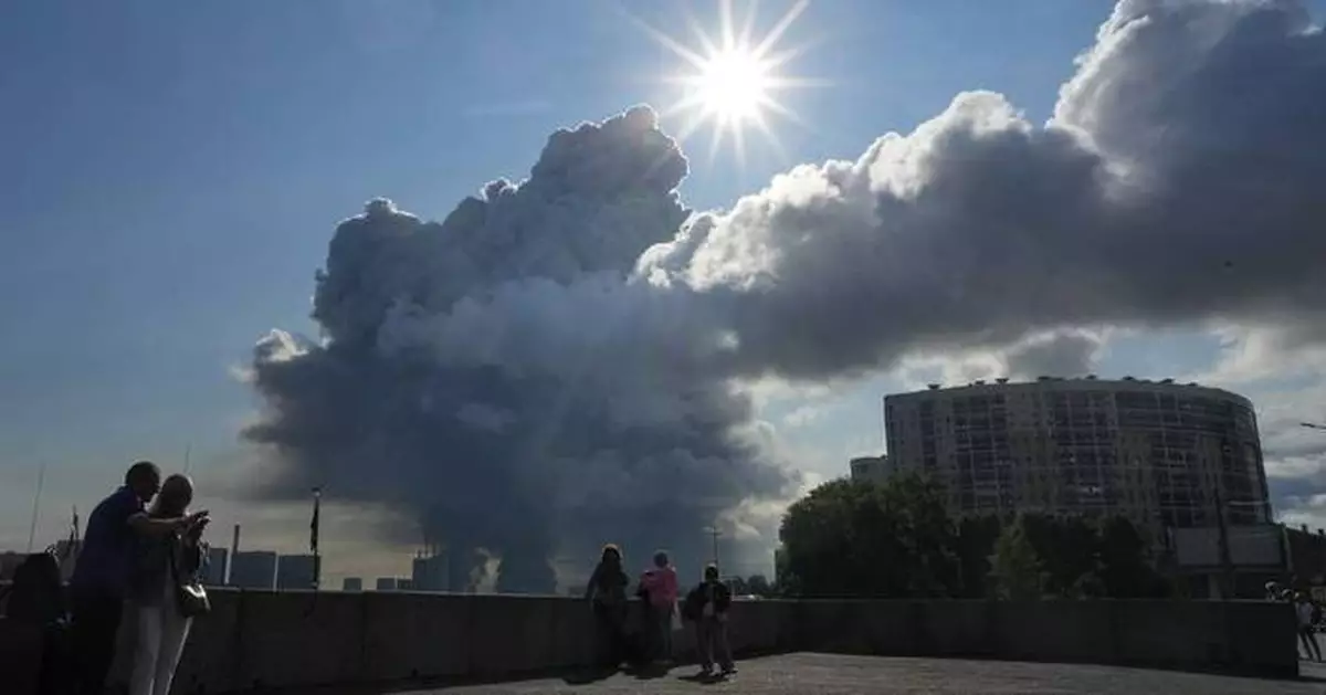 A Wildberries depot in Russia is hit again and destroyed as Ukraine extends its drone campaign