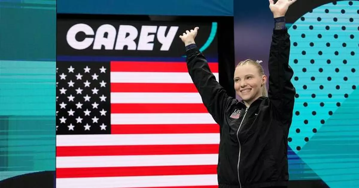Jade Carey returns home to the US gymnastics championships with 'no expectations, no pressure'