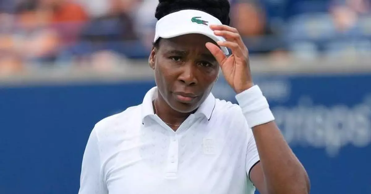 Venus Williams falls again at Cincinnati Open, singles skid hits 13 with 6-2, 6-2 loss to qualifier