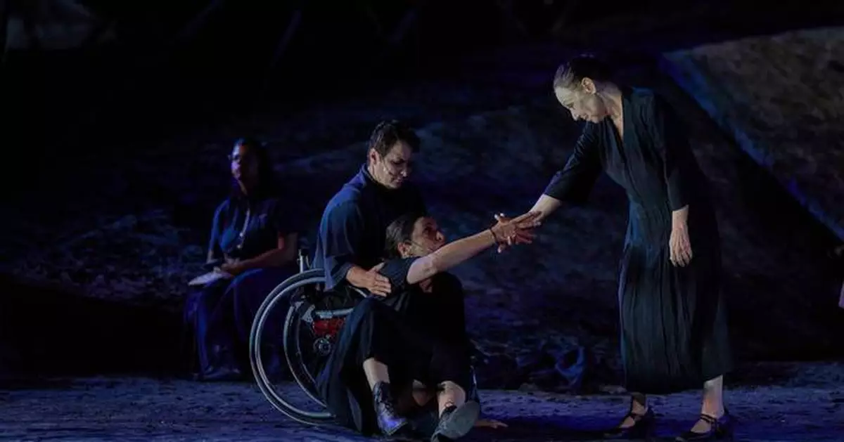 As the world rediscovers 'The Odyssey,' disabled actors in Greece explore the pain of war