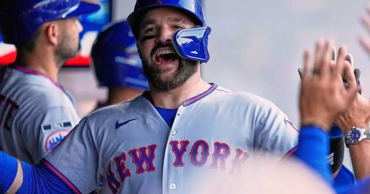 Luis Torrens hits 3-run homer and drives in 4 to lead Mets past Guardians 6-2