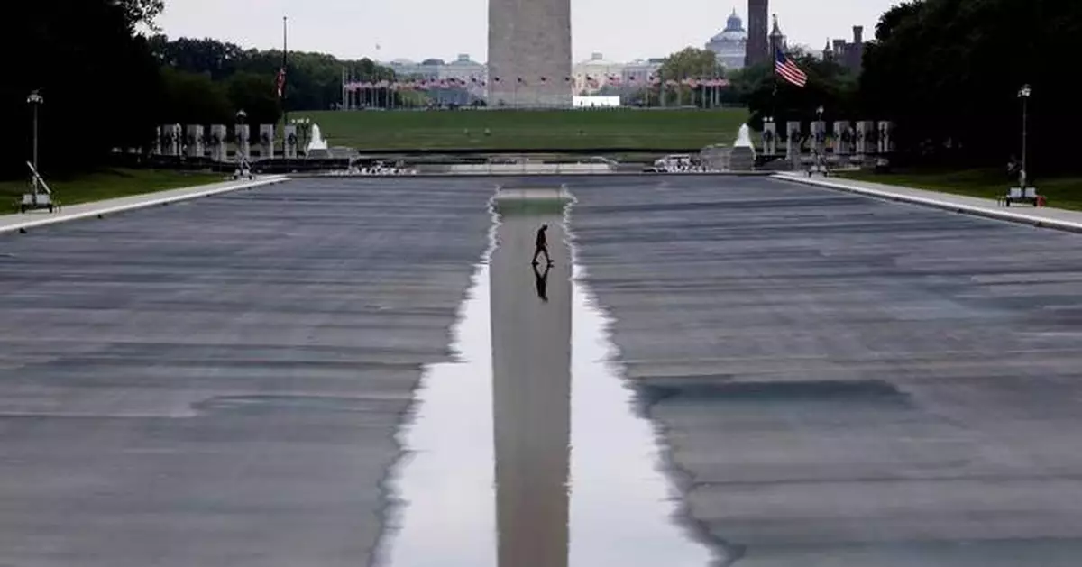 No evidence? No problem. Trump pushes ahead on false claims that Reflecting Pool was vandalized