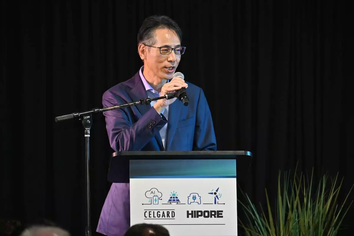 Ryu Taniguchi, President of Asahi Kasei Battery Separator Corporation