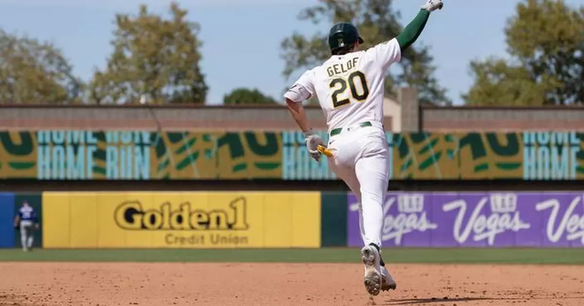 Gelof and Butler each hit two-run homers to lead the A's over the Rangers 5-2