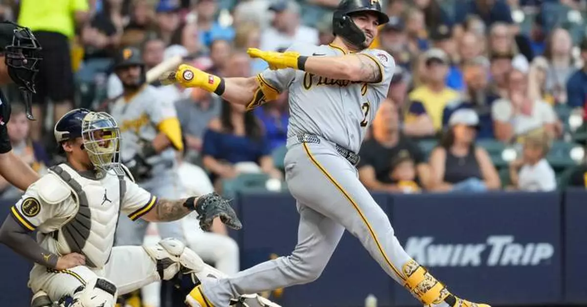 Horwitz drives in 3 runs, Pirates defeat Brewers for the 6th time in 7 games this season