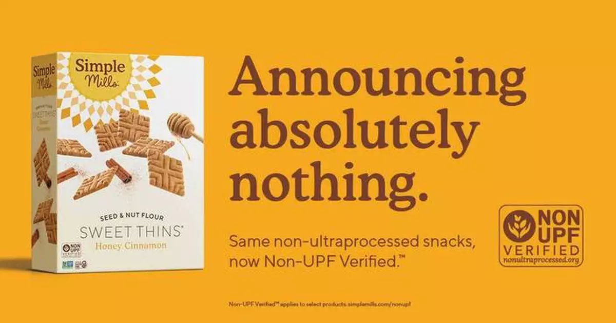 Simple Mills Announces “Absolutely Nothing” in New National Campaign