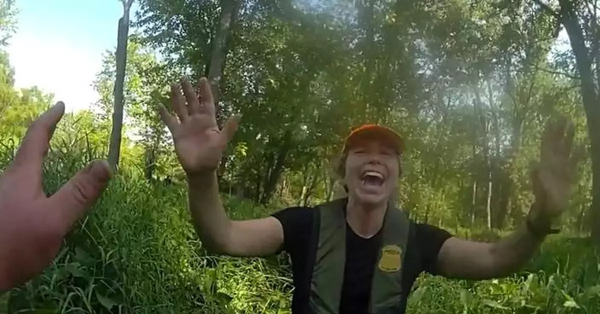 Video captures rescue of river tubing group stranded for 3 days, living off bark and flowers