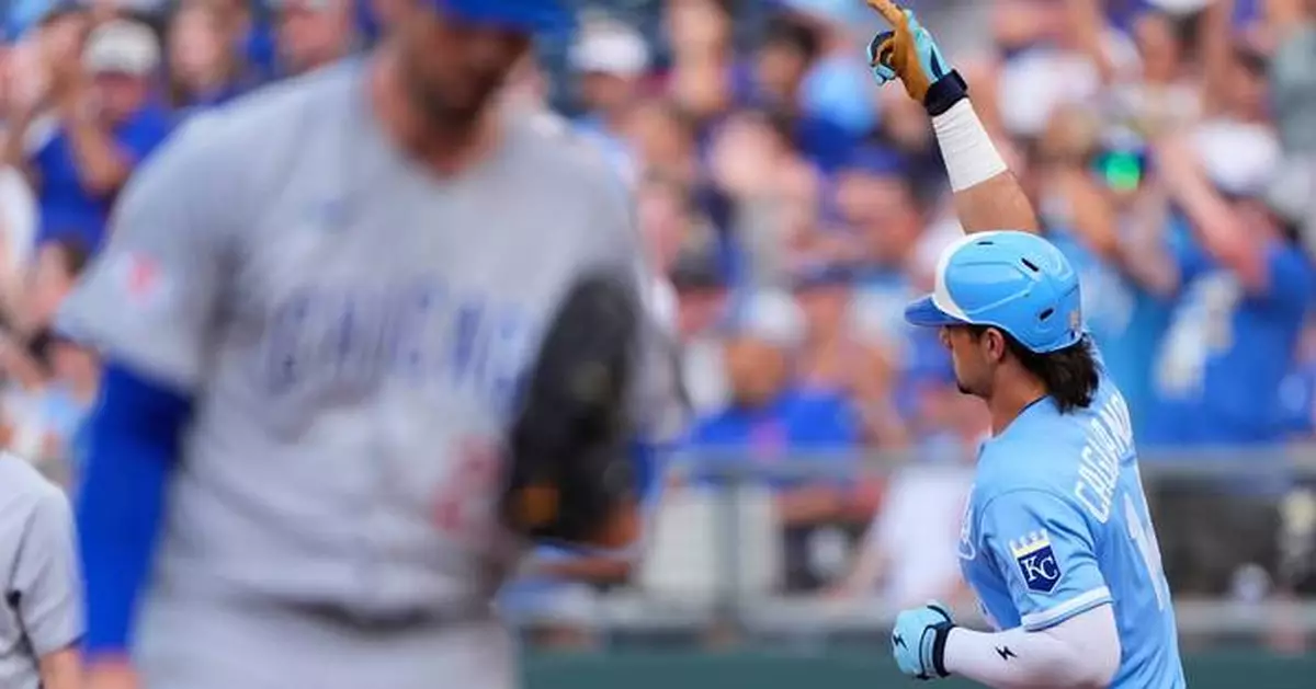 Jac Caglianone powers the Royals past Chicago 6-3 as Clay Holmes makes a shaky debut for the Cubs
