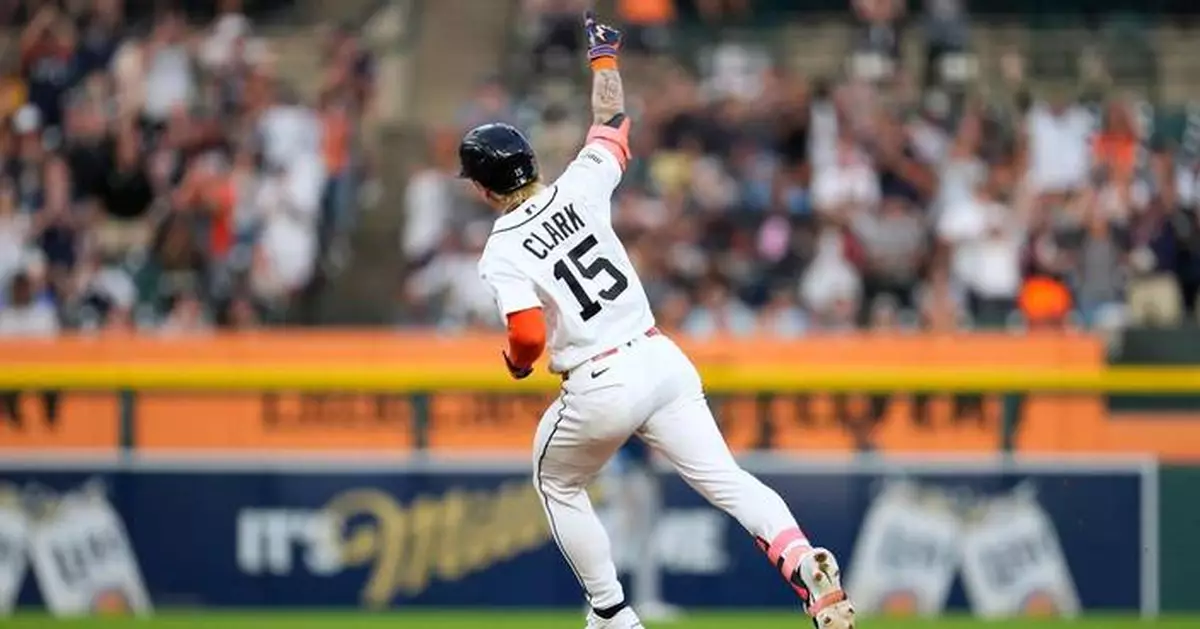 Max Clark, pitching staff help Tigers end six-game losing streak with 4-1 win over Rays