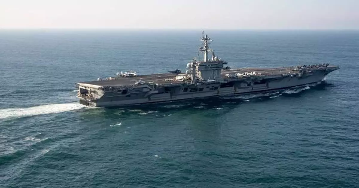 New aircraft carrier heads toward Mideast after reports of issues on long-deployed USS Lincoln