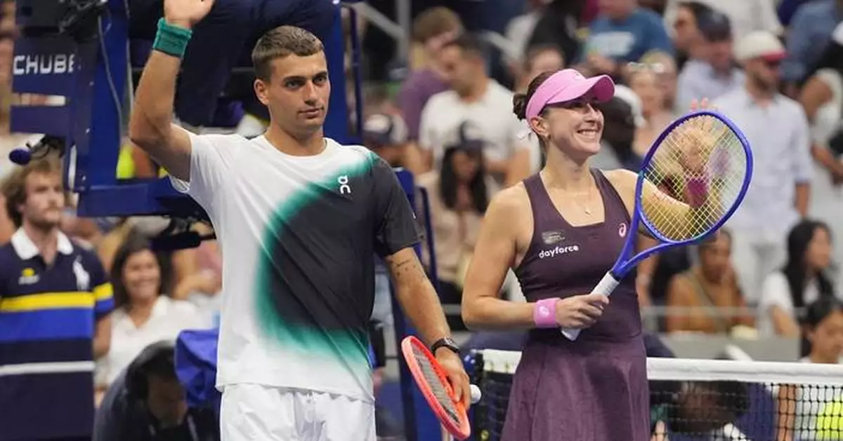 Bencic and Cobolli knock out Svitolina and Monfils to reach the US Open mixed doubles final