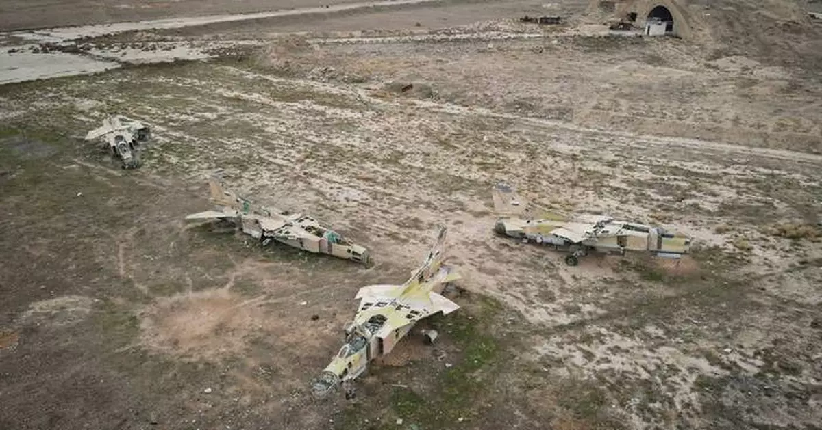 Israeli strikes hit an air base hours after a Turkish delegation visit, Syrian officials say