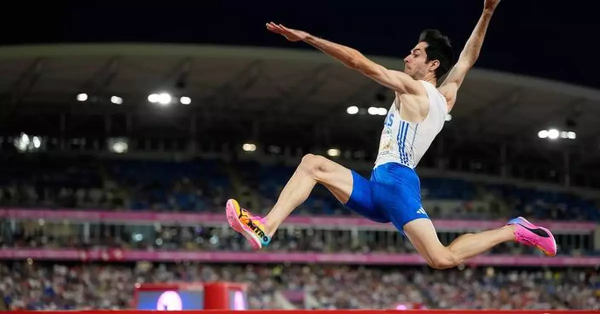 Greek star Tentoglou wins fourth consecutive long jump title at European championships