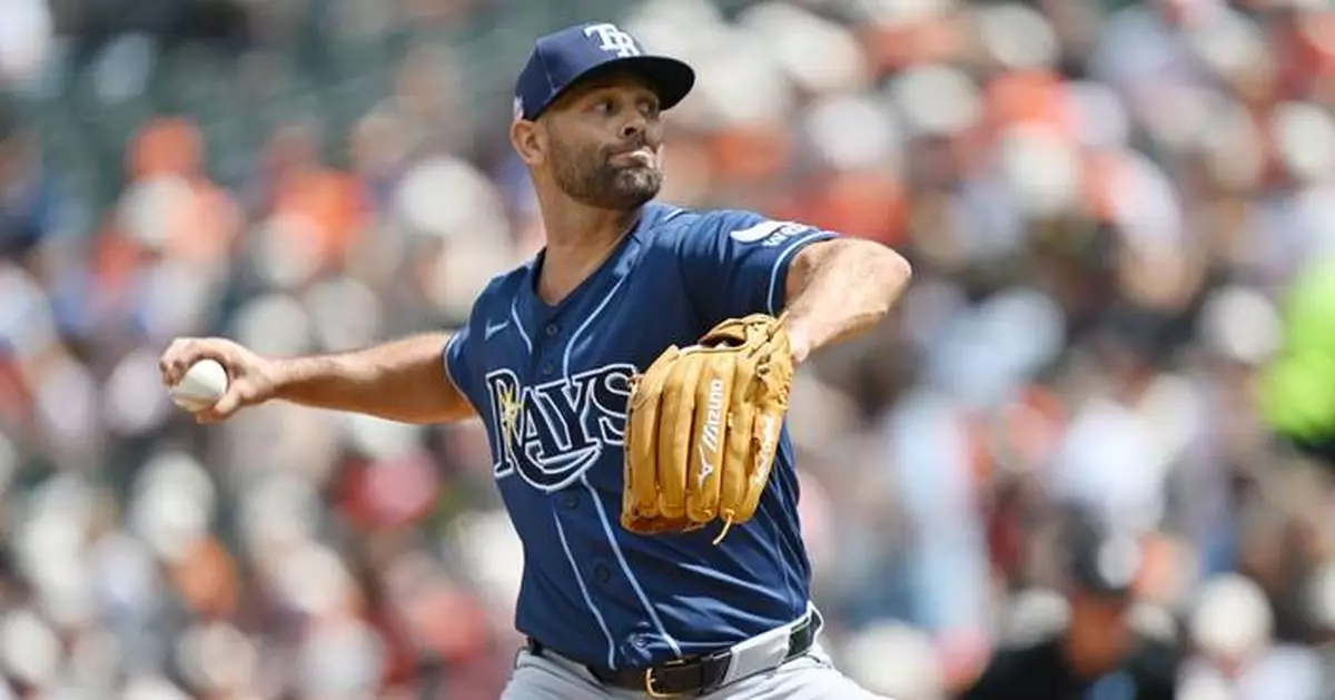 Nick Martinez allows 1 hit in 6 innings as Rays avert sweep with 3-1 win over Orioles