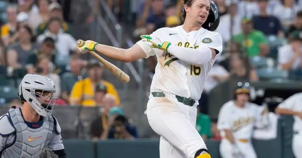 A's slugger Nick Kurtz will see a specialist about his injured right thumb