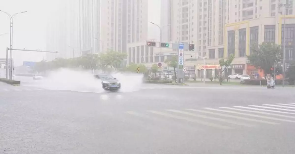 Typhoon Dolphin triggers Level-III flood emergency response in Suzhou