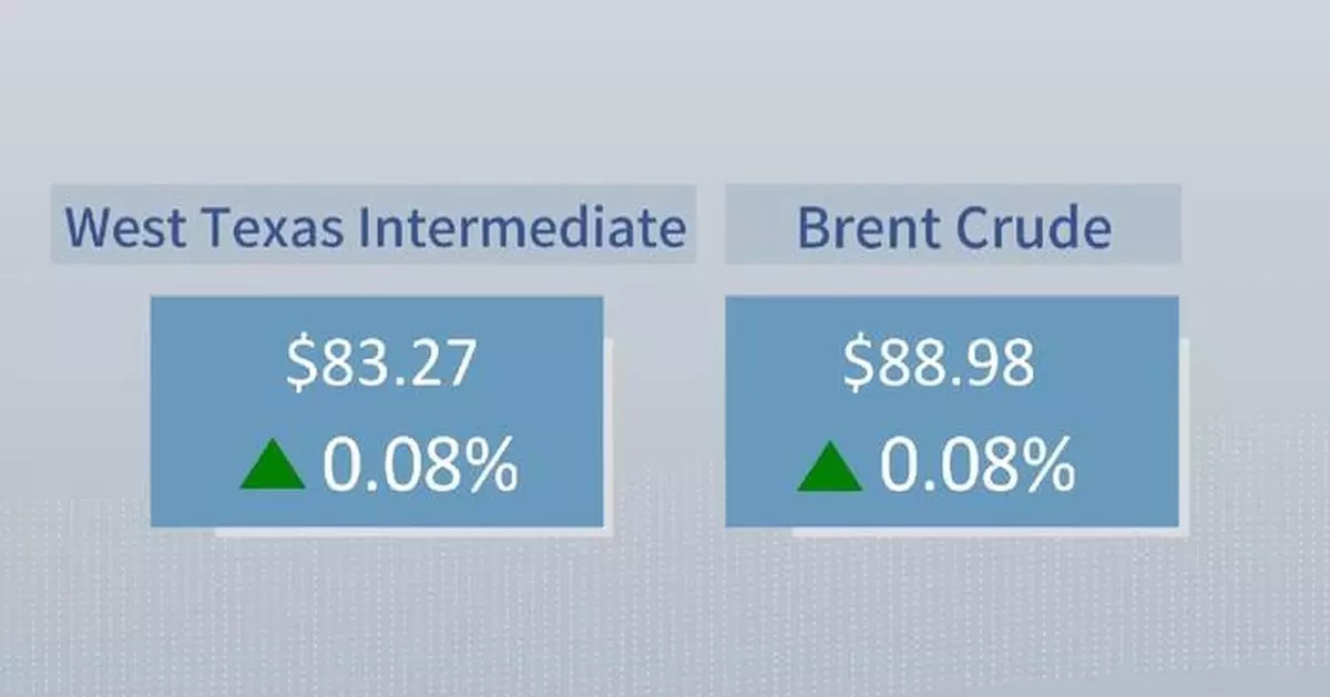 Crude futures settle higher