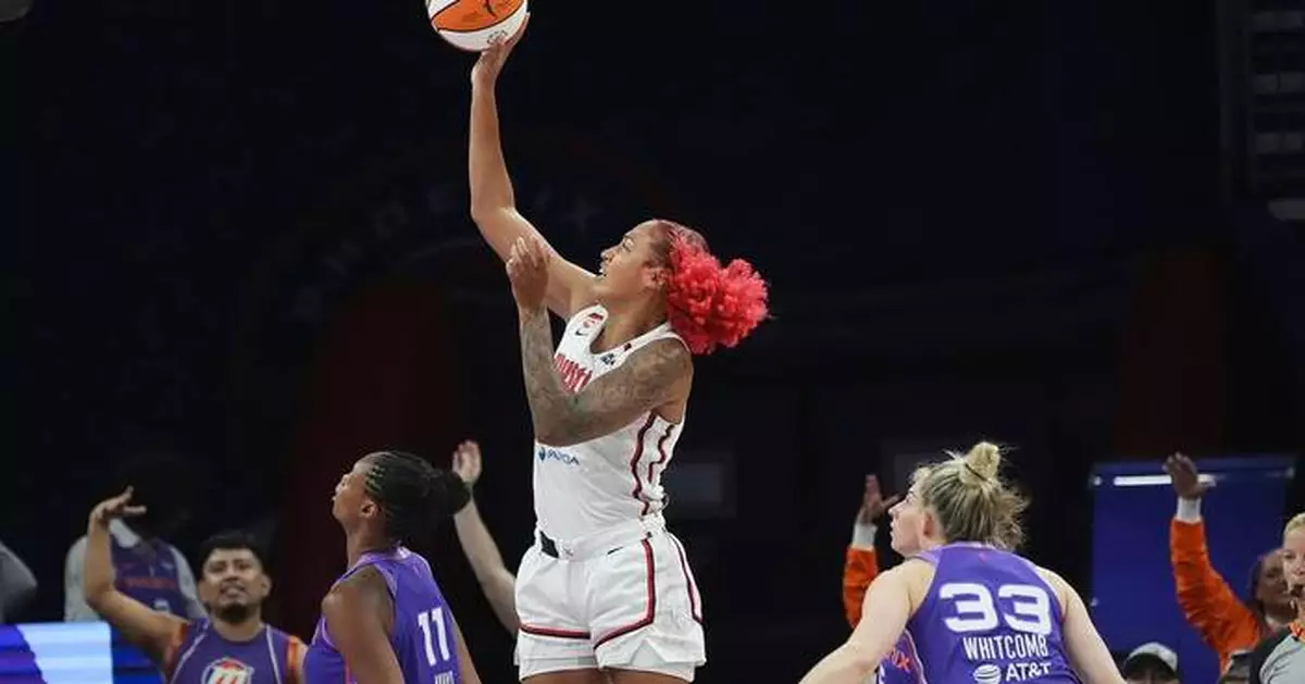 Georgia Amoore scores career-high 25 and the Mystics move into 6th with 80-73 win over Mercury